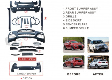 Комплект обвісів (M-Tech) для BMW X4 F-26 2014-2018 рр