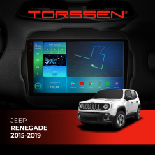 Штатна магнітола Torssen 2K Jeep Renegade 15-19 F9464 4G Carplay DSP