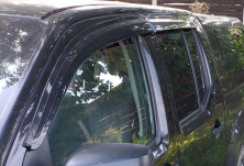 Вітровики (4 шт., Sunplex Sport) Nissan NP300 1999-2015 рр.