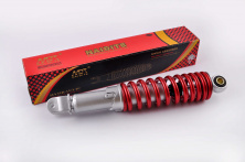 Амортизатор GY6, DIO, LEAD 290mm, регулируемый (красный металлик) NDT