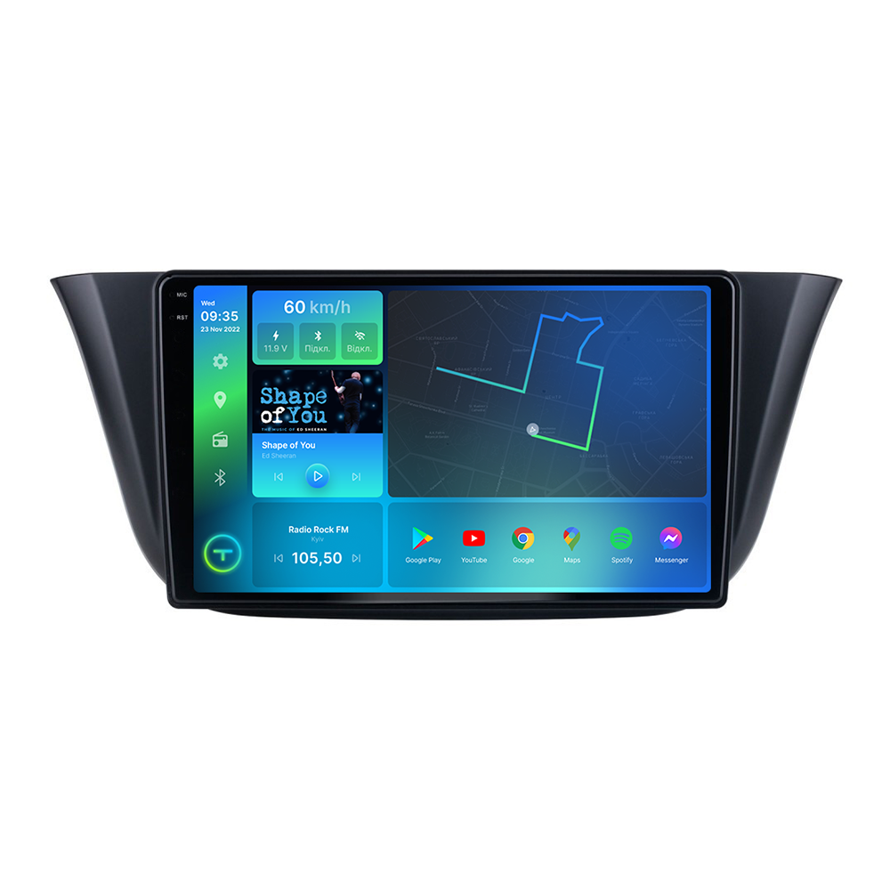 Штатна магнітола Torssen 2K Iveco Daily 2014- F96128 4G Carplay DSP