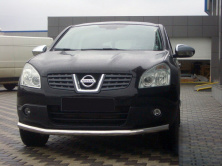 Передній вус ST008 (нерж) 51 мм Nissan Qashqai 2007-2010 рр.