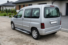 Бокові пороги Mevsim Grey (2 шт., Алюміній) Citroen Berlingo 1996-2008 рр.
