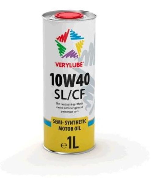 Масло 4T, 1л (полусинтетика, 10W-40 SL/CF) VERYLUBE (20168) (#ХАДО)