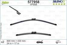 Щітка склоочисника 600/430 мм (компл. 2 шт) MG350 Valeo