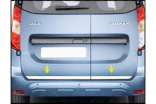 Кромка багажника (нерж.) Dacia Dokker 2013-2022 рр.