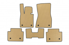 Килимки EVA (Для i5 G60E, бежевий) BMW 5/i5 серія G60/G60E/G61 2023- рр.