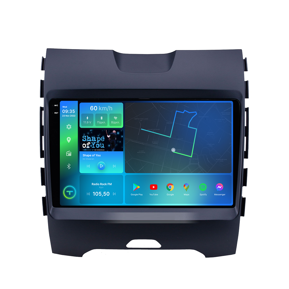 Штатна магнітола Torssen 2K Ford Edge 2015-2018 FL9 4+64Gb 4G Carplay DSP