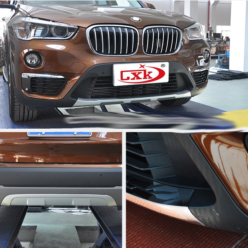 Передня і задня накладки (2 шт) для BMW X1 F-48 2015-2022 рр