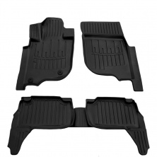 Килимки Stingray 3D (5 шт, поліуретан) Mitsubishi Pajero Sport 2015- рр.