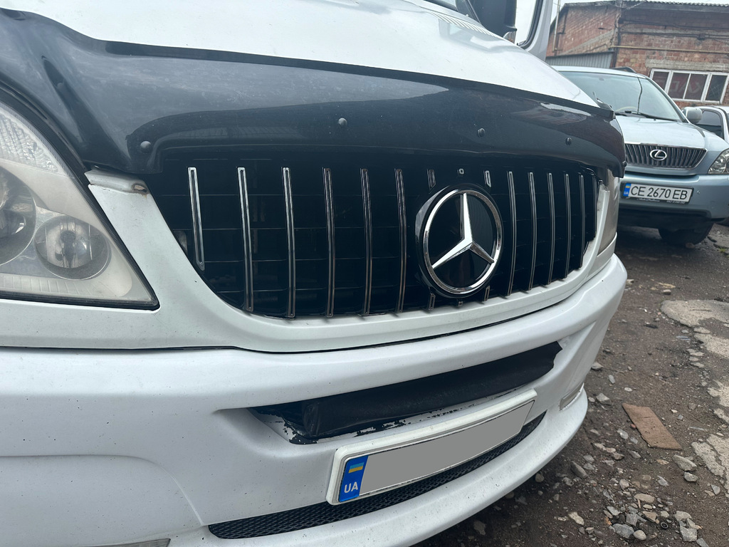 Передня решітка GT Panamericana Chrome (2006-2013) для Mercedes Sprinter W906 рр