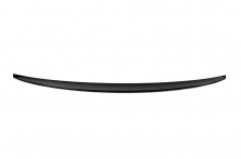 Спойлер LIP (Sunplex, чорний) (115,5см *6,7см) Audi A3 2012-2020 рр.