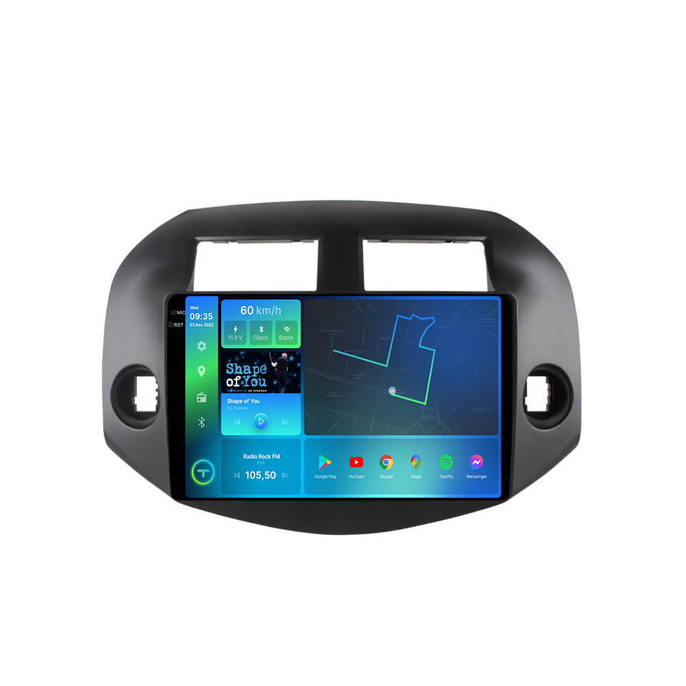 Штатна магнітола Torssen 2K Toyota Rav4 2006-2012 F108256 4G Carplay DSP