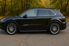 Бокові пороги підніжки (2 шт., алюміній) для Porsche Cayenne 2018- рр