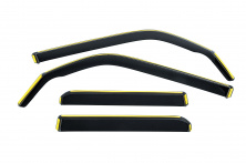 Вітровики вставні Niken Luxury (4 шт) Toyota 4Runner 2009-2024 рр.