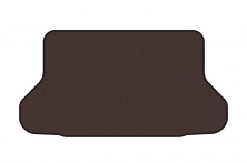Гумовий килимок в багажник Carsuit (HB, коричневий) Chevrolet Lacetti 2003-2024 рр.