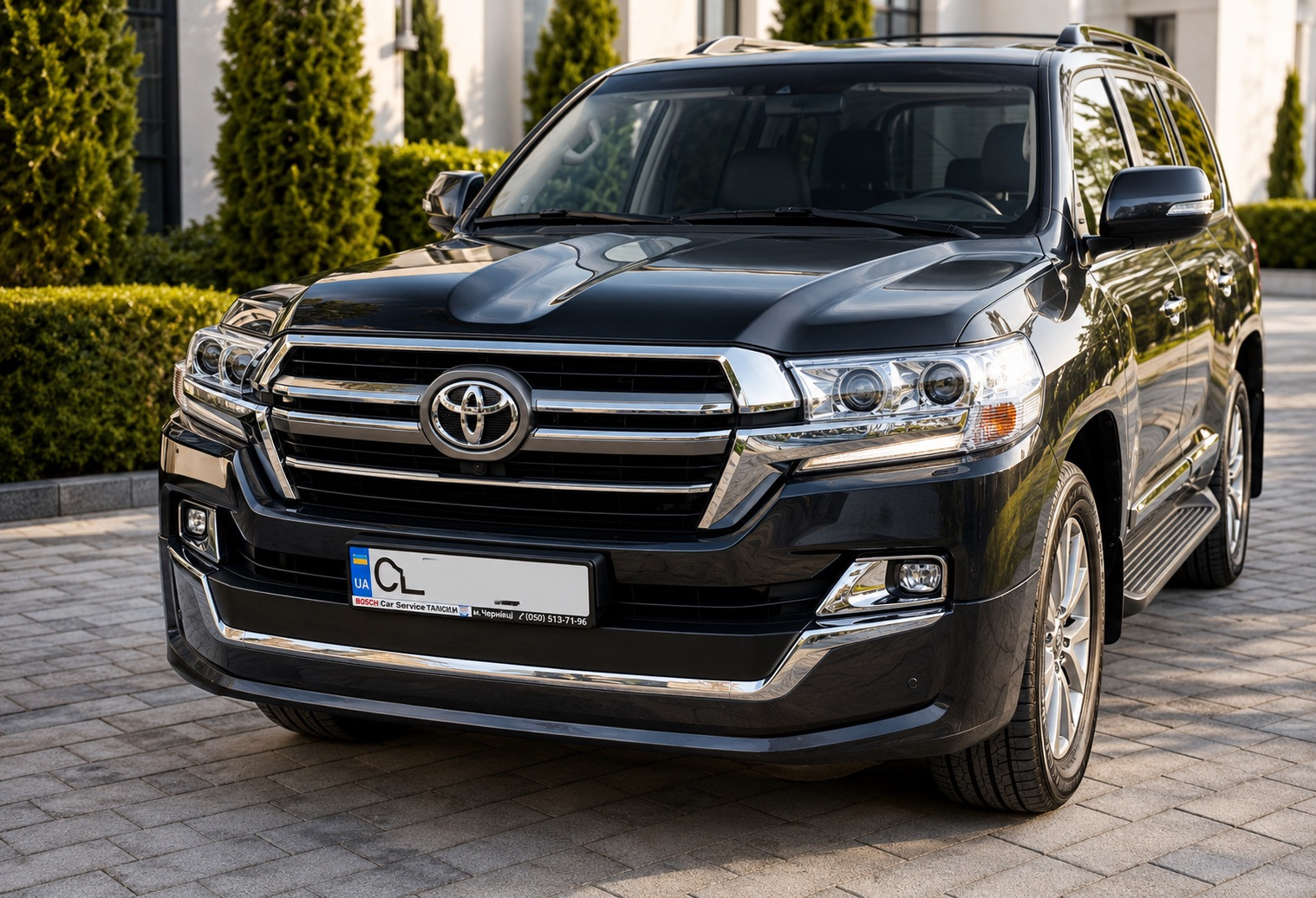 Комплект обвісів 2016-2021 (Executive 2019) Білий колір для Toyota Land Cruiser 200 рр