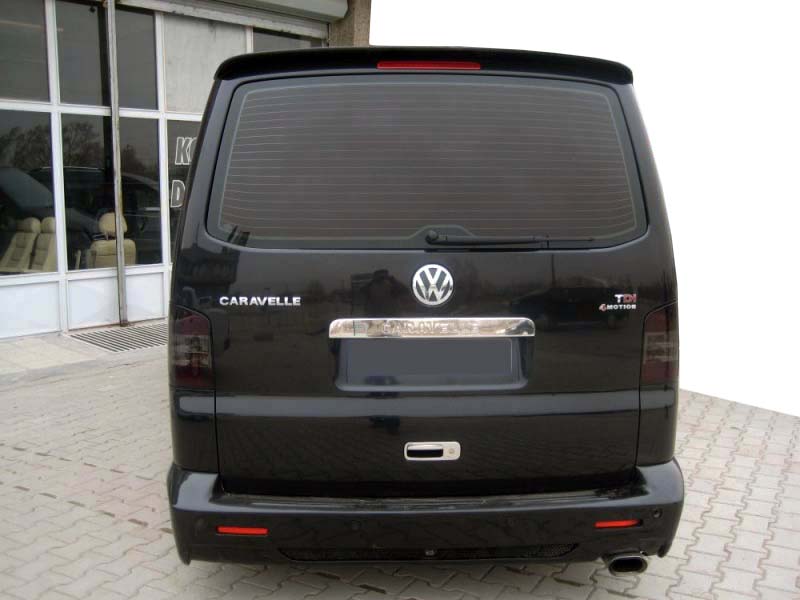 Задня цілісна накладка Gecme-model (під фарбування) для Volkswagen T5 2010-2015 рр
