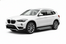 Бокові пороги Rainbow (2 шт., Алюміній) BMW X1 F48 2015-2022 рр.