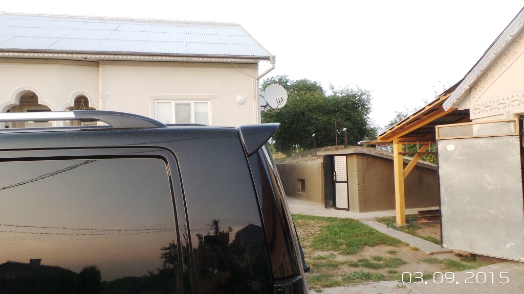 Спойлер Anatomik распашенка (під фарбування) для Volkswagen T5 Multivan 2003-2010 рр