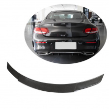 Cпойлер V7 (для купе 2015-2019, Карбон) Mercedes C-сlass W205 2014-2021 гг.
