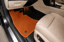 Килимки EVA (для F01, Помаранчевий) BMW 7 серія F01/F02 2008-2015 рр.