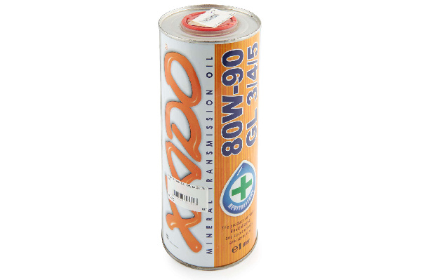 Масло трансмиссионное, 1л (минеральное, 80W-90, GL3/4/5, Atomic OIL) ХАДО