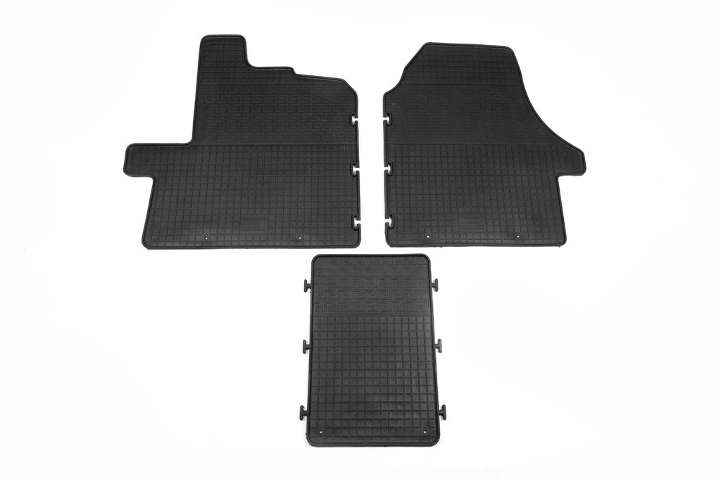 Гумові килимки (2 шт, Polytep) для Citroen Jumper 2007-2025 рр