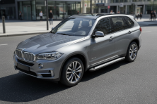 Бокові пороги Vision New Black (2 шт., Алюміній) BMW X5 F15 2013-2018 рр.