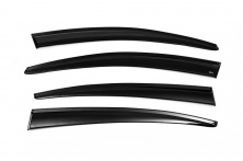 Вітровики SD (4шт, EU, Sunplex Sport) Volkswagen Passat B7 2012-2015 рр.