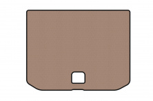 Гумовий килимок в багажник Carsuit (для E-tron, Sportback, бежевий) Audi A3 2012-2020 рр.