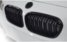 Ніздрі M-Look (2015-2019, чорний глянець) BMW 1 серія F20/F21 2011-2019 рр.