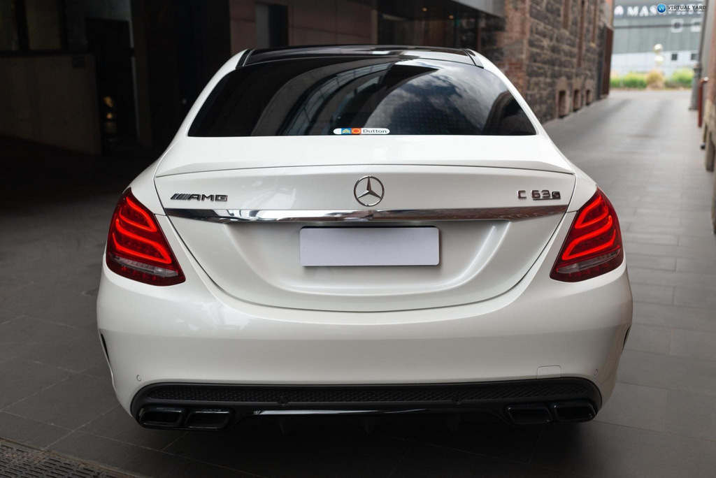 Комплект обвісів з повним заднім бампером (AMG C63-designs 2014-2018) для Mercedes C-сlass W205 рр