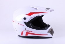 Шолом кросовий (size:L, MD-905 білий) VIRTUE AMG