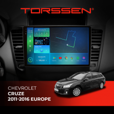 Штатна магнітола 2K Torssen Chevrolet Cruze 11-16 Europe F9232 4G Carplay DSP