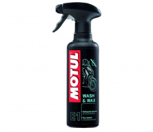 Засіб для миття та полірування мотоцикла 400мл (E1 Wash Wax) MOTUL (#102996)