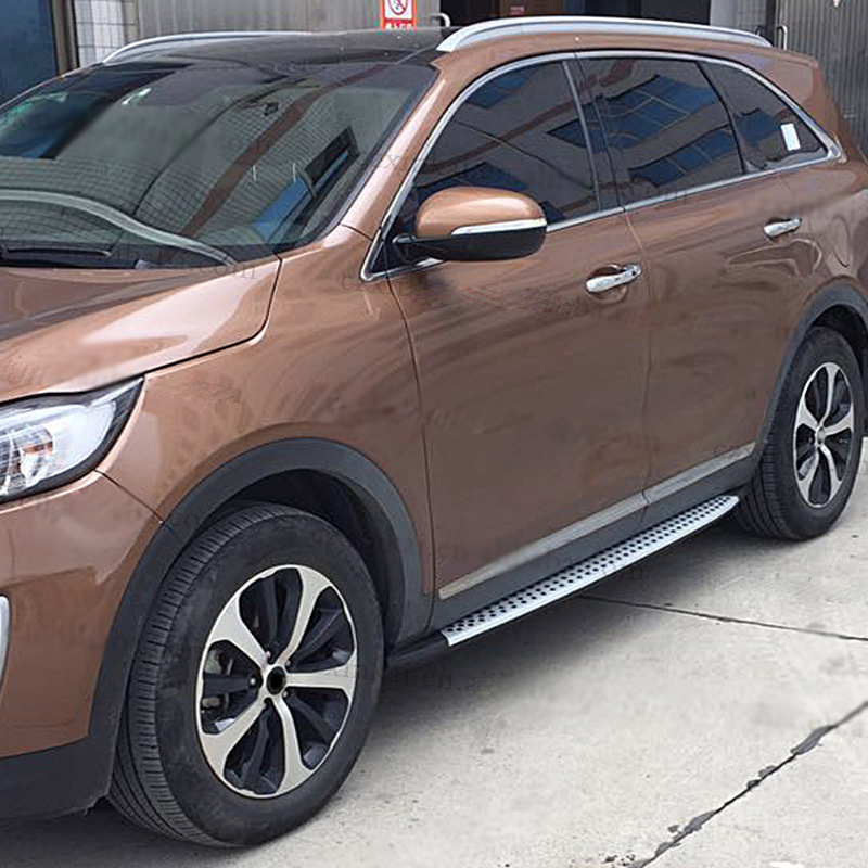 Бокові пороги BMW style (2 шт) для Kia Sorento III UM 2014-2020 рр