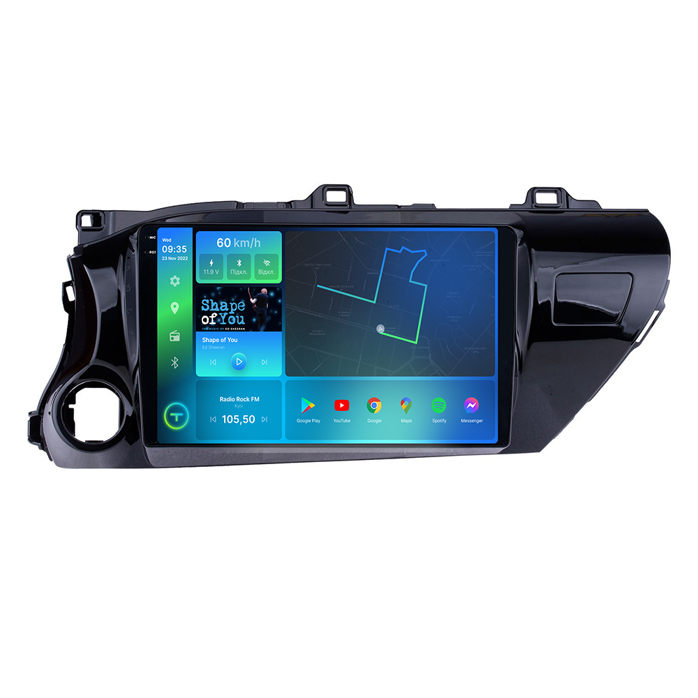 Штатна магнітола Torssen 2K DTS Toyota Hilux 16 F10432 4G Carplay DSP