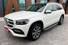 Бокові пороги (2 шт, OEM) для Mercedes GLS X167 2019- рр