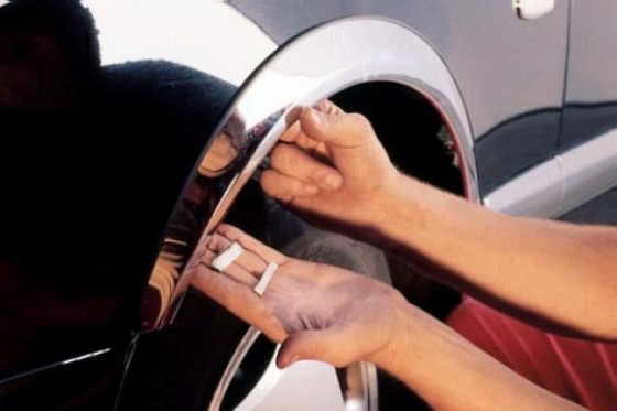 Накладки на арки (4 шт, нерж) для BMW 3 серія E-36 1990-2000 рр