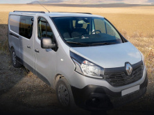 Інтегровані рейлінги (чорні) Коротка база для Opel Vivaro 2015-2019 рр