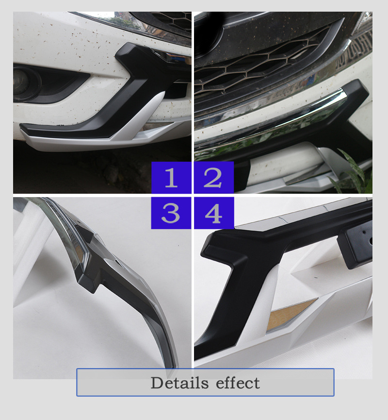 Передня і задня накладки V1 для Mazda BT-50 2012- рр