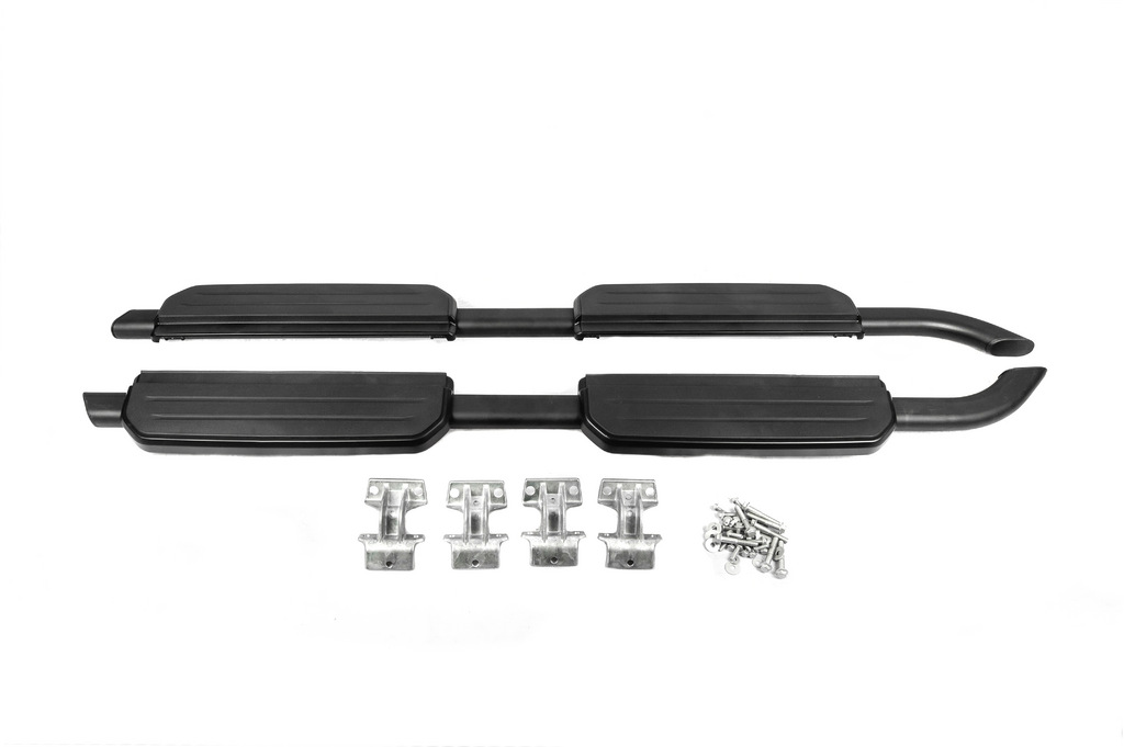 Бокові пороги OEM Black (для 110/130, 2 шт) для Land Rover Defender 2019- рр