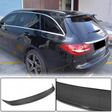 Спойлер (для Base/AMG-Line SW 2015-2019, Карбон) Mercedes C-сlass W205 2014-2021 рр.