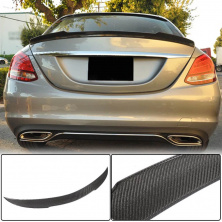 Спойлер V12 (для SD 2015-2021, Карбон) Mercedes C-сlass W205 2014-2021 рр.