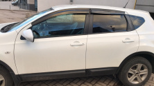 Вітровики (4 шт., Sunplex Sport) Nissan Qashqai 2010-2014 рр.