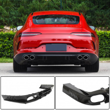 Дифузор заднього бампера (для GT43/GT50/GT53 2018-2022, Карбон) Mercedes AMG GT 4 X290 2018- рр.