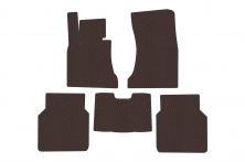 Гумові килимки Carsuit (Для E66, коричневий) BMW 7 серія E65/66 2001-2008 рр.