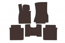 Гумові килимки Carsuit (Для G70E, коричневий) BMW 7 серія G70/G71 2022- рр.