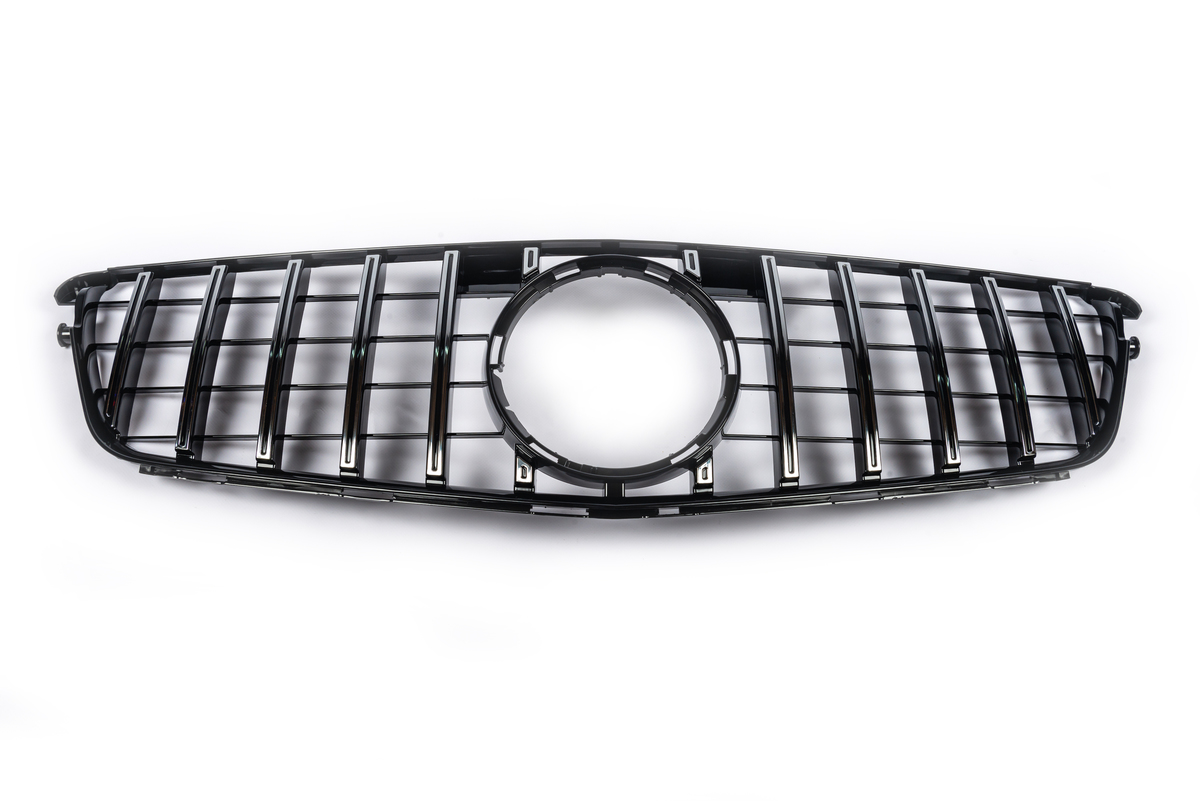 Передня решітка GT Panamericana для Mercedes C-class W204 2007-2015 рр